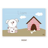 Personalized Kids Placemat - Dog