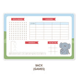 Personalized Kids Placemat - Elephant