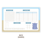 Personalized Kids Placemat - Hippo