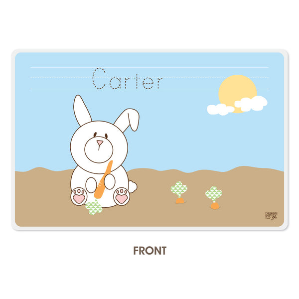 Personalized Kids Placemat - Jack Rabbit