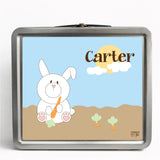 Personalized Tin Lunch Box - Jack Rabbit