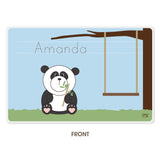 Personalized Kids Placemat - Panda