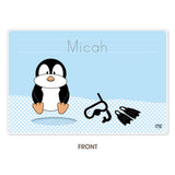 Personalized Kids Placemat - Penguin