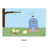 Personalized Kids Placemat - Quail