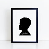 Custom Portrait Silhouette