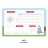 Personalized Kids Placemat - Stegosarus
