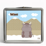 Personalized Tin Lunch Box - Yak