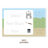 Personalized Kids Placemat - Zebra