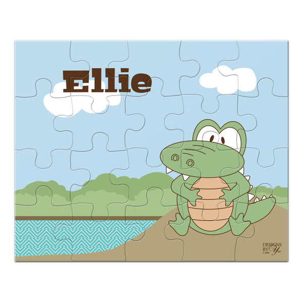 Personalized Puzzle - Alligator