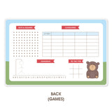 Personalized Kids Placemat - Bear