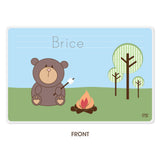 Personalized Kids Placemat - Bear