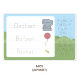Personalized Kids Placemat - Elephant
