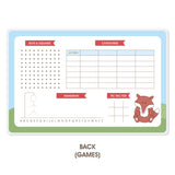 Personalized Kids Placemat - Fox