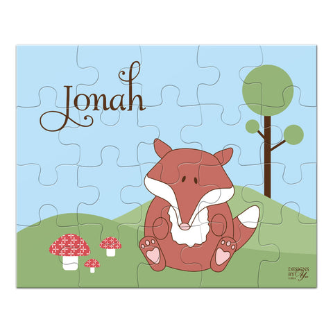 Personalized Puzzle - Fox