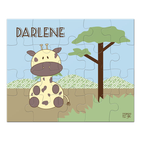 Personalized Puzzle - Giraffe