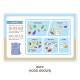 Personalized Kids Placemat - Hippo