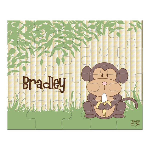 Personalized Puzzle - Monkey