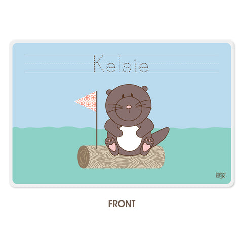 Personalized Kids Placemat - Otter