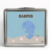Personalized Tin Lunch Box - X-ray Fish